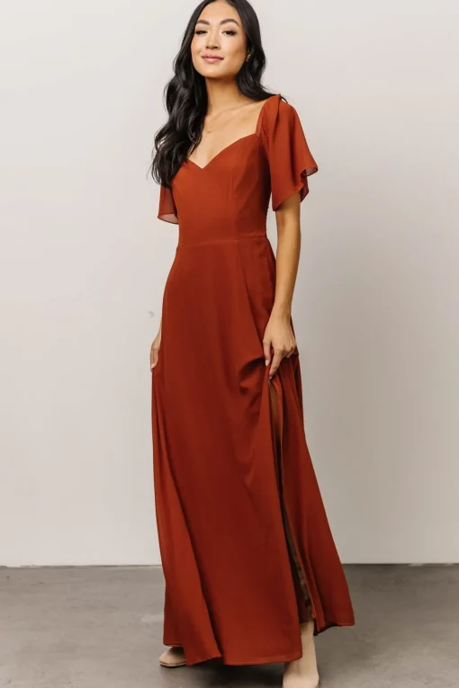 Sierra Sweetheart Maxi Dress | Spice