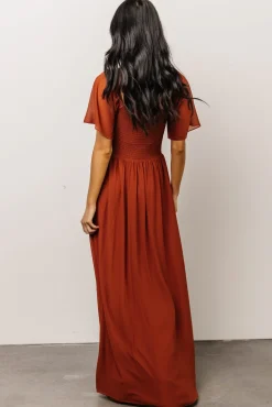 Sierra Sweetheart Maxi Dress | Spice