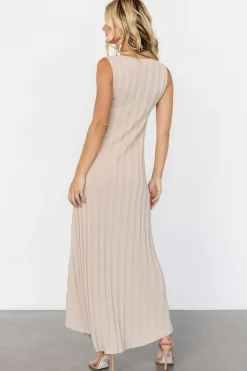 Skylar Tank Maxi Dress | Taupe