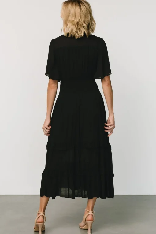 Spell Boho Midi Dress | Black