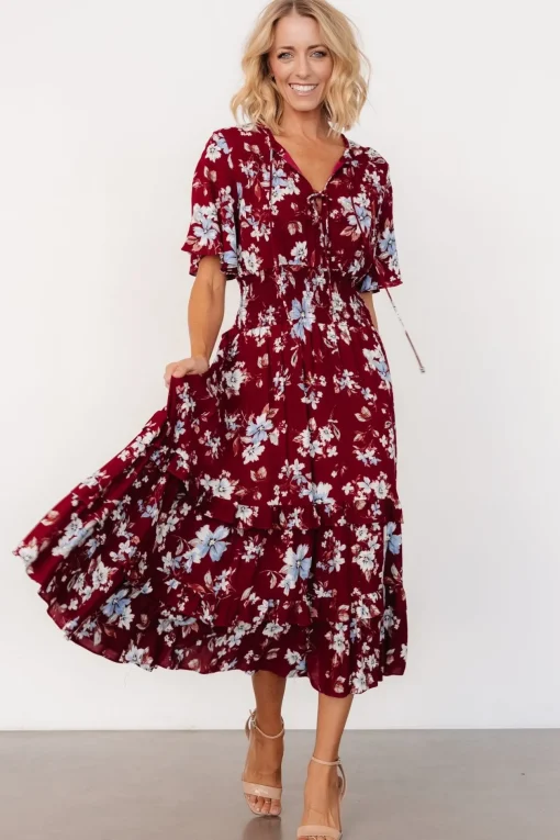 Spell Boho Midi Dress | Ruby Multi Floral