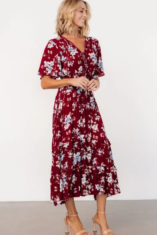 Spell Boho Midi Dress | Ruby Multi Floral