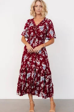 Spell Boho Midi Dress | Ruby Multi Floral