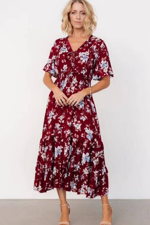 Spell Boho Midi Dress | Ruby Multi Floral