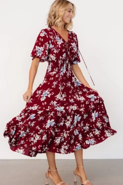 Spell Boho Midi Dress | Ruby Multi Floral