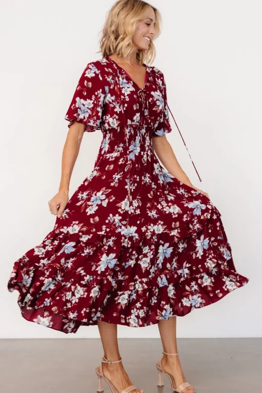 Spell Boho Midi Dress | Ruby Multi Floral