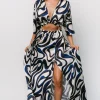 Stella Maxi Dress | Ivory Multi Print