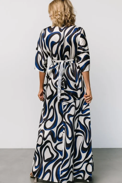 Stella Maxi Dress | Ivory Multi Print
