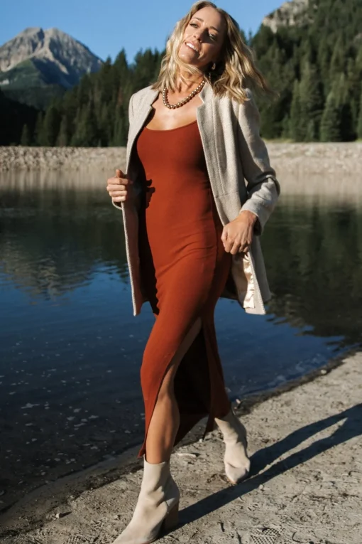 Stratford Open Front Blazer | Natural