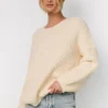 Sutherland Chunky Knit Sweater | Cream