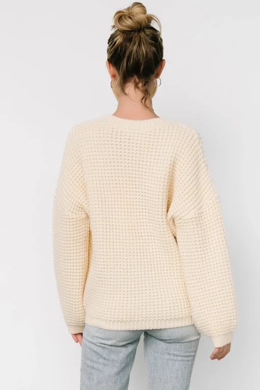 Sutherland Chunky Knit Sweater | Cream