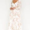 Tristan Maxi Dress | White Floral