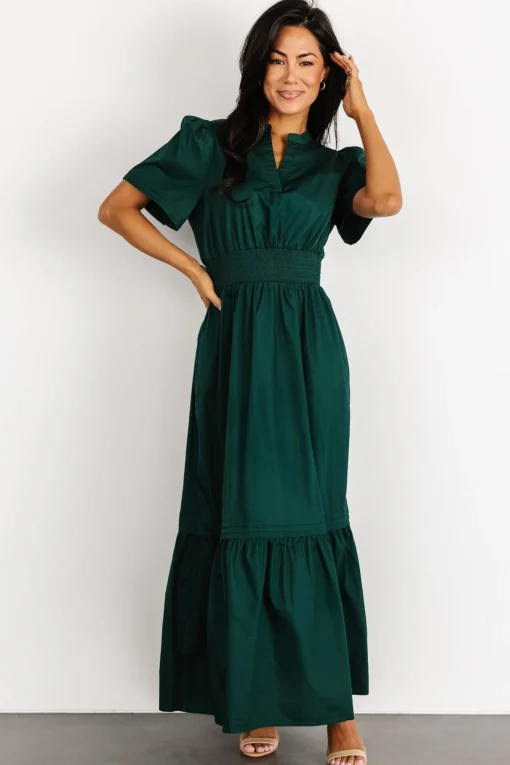Vera Maxi Dress | Emerald