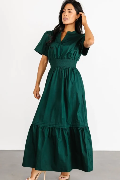 Vera Maxi Dress | Emerald