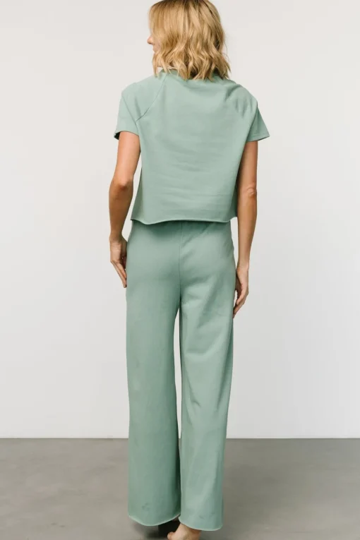Wren Top + Pants Set | Sage