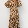 Yolanthe Maxi Dress | Copper Multi