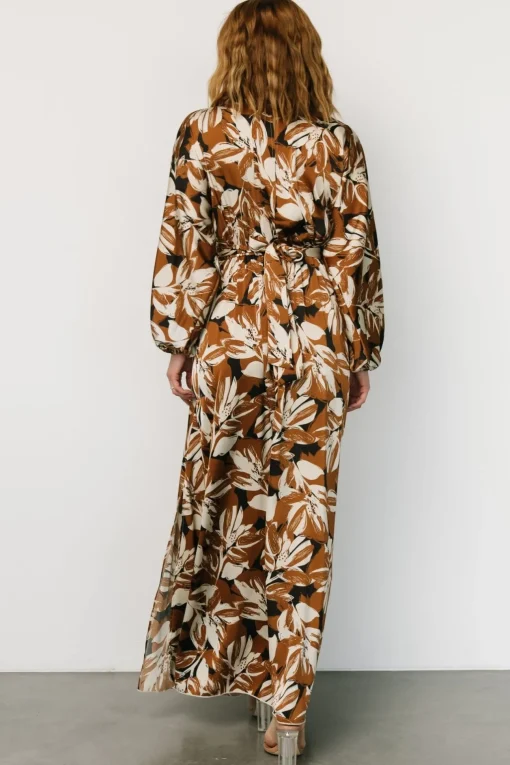 Yolanthe Maxi Dress | Copper Multi
