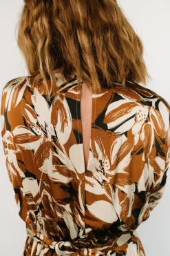 Yolanthe Maxi Dress | Copper Multi